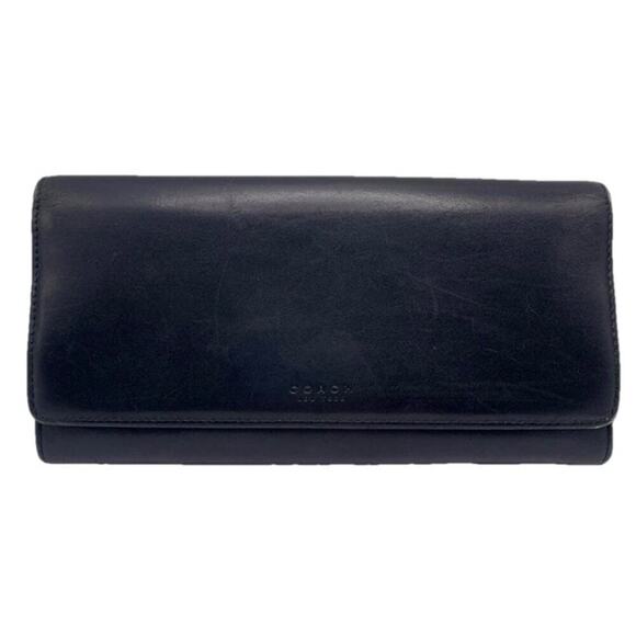 Vintage COACH Black Wallet - Picture 1 of 10